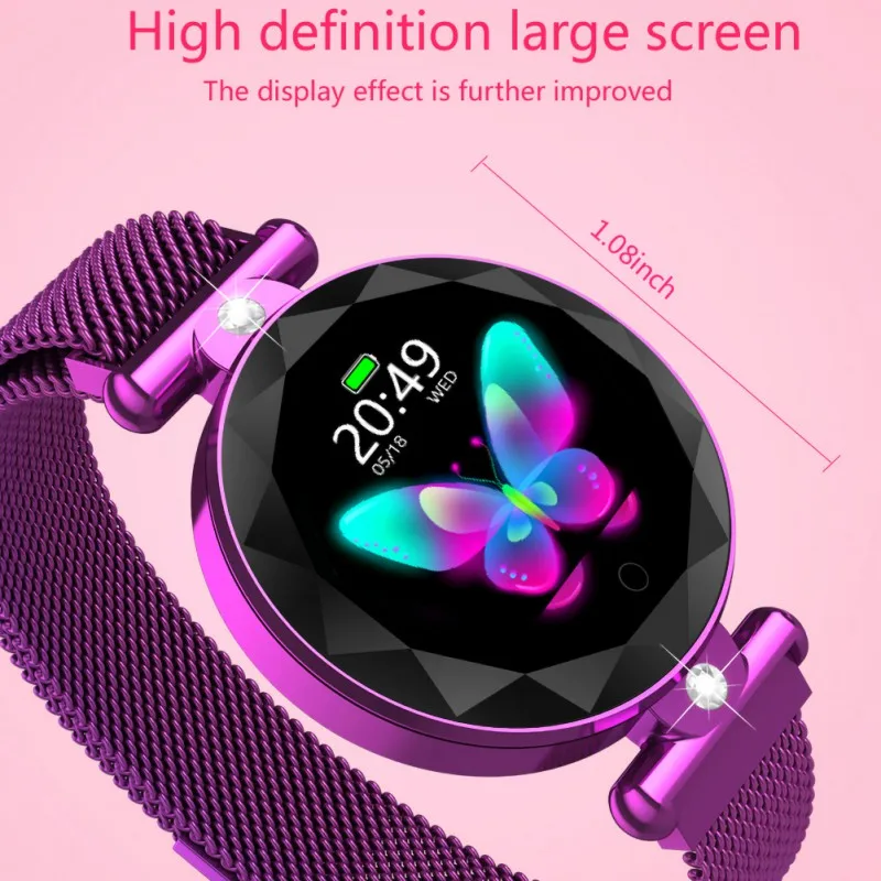 Women Smart Bracelet Heart Rate Sleep Monitoring Menstrual Reminder Sports Passometer Electronic Product
