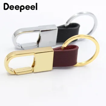 

5/10pcs Deepeel 85*20mm Zinc Alloy Leather Hook Buckle Metal Keychain Hige Quality Bag Buckle Pendant Hardware Accessory BF820
