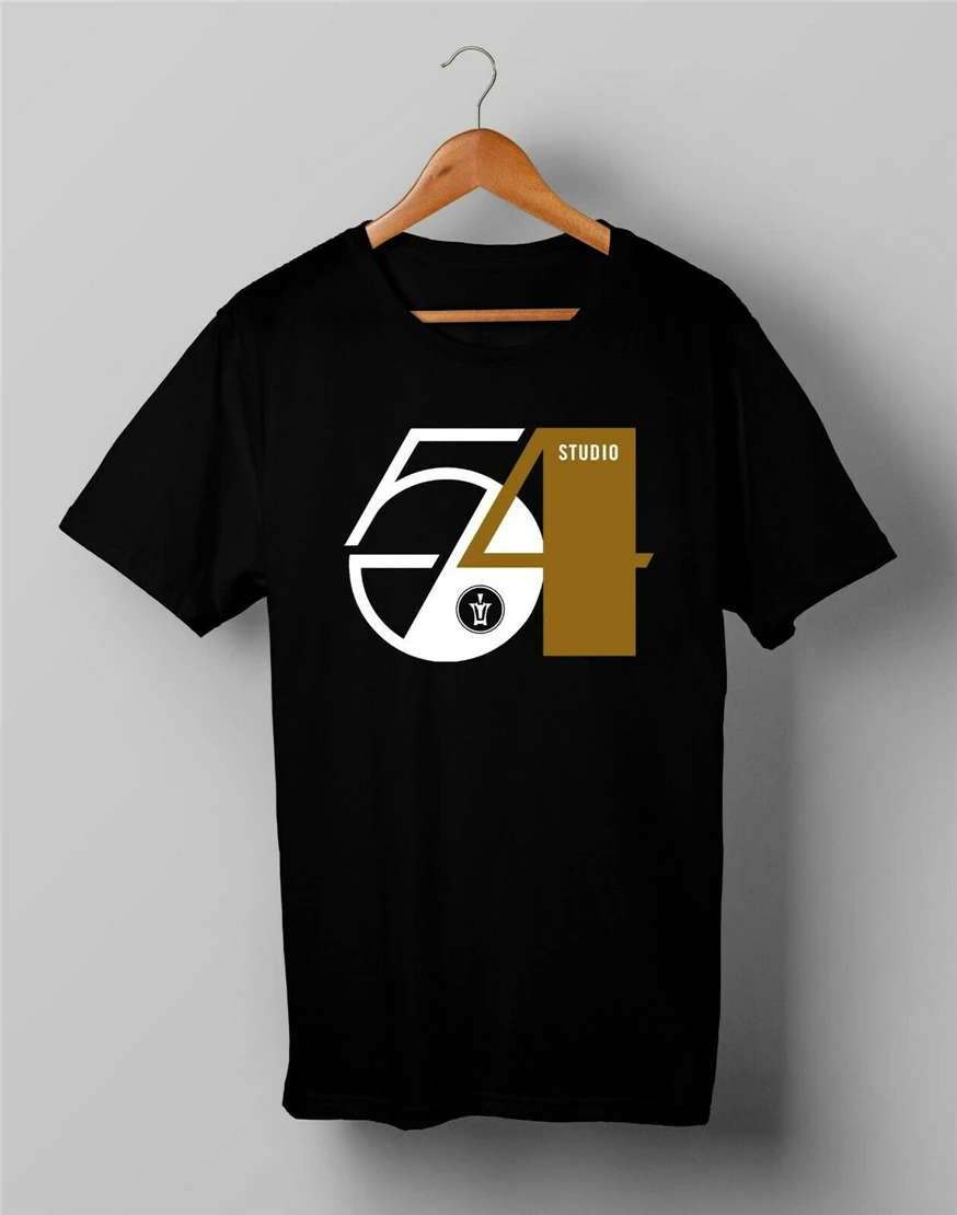 Винтажная студия 54 диско Нью-Йорк 80'S футболка с надписью NYC Размер S M L XL 2XL Топы