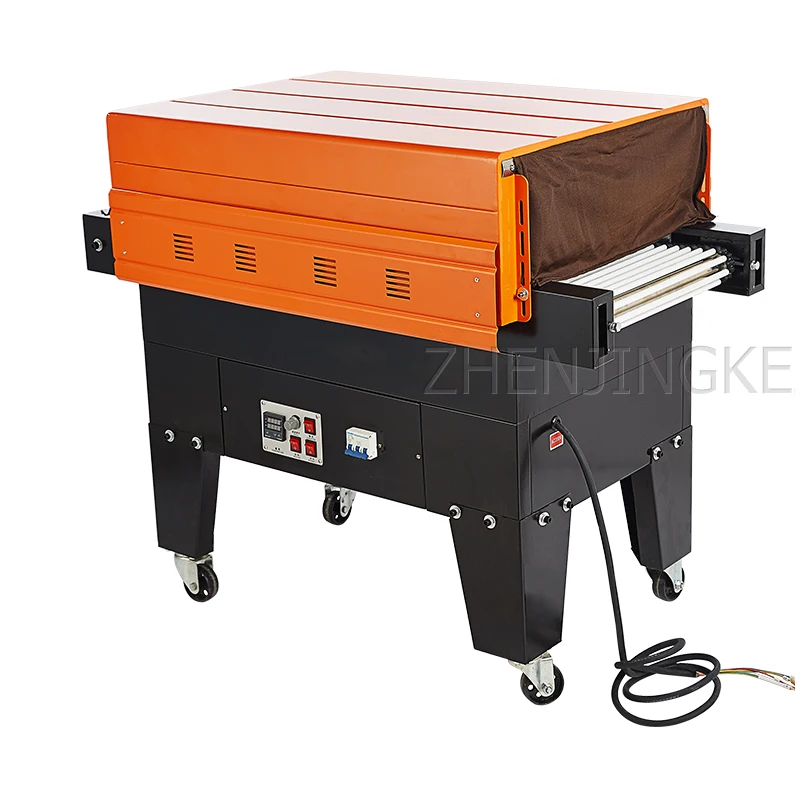 

Heat Shrinkable Film Packing Machine Fully Automatic Disinfection Tableware Cosmetic Gift Packaging Tools Heat Shrinking Machine
