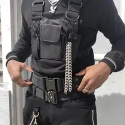 Airsoft – gilet tactique militaire en Nylon, gilet de pêche et de chasse, gilet militaire de l'armée, porte plaque, sac de gilet de Police Swat 