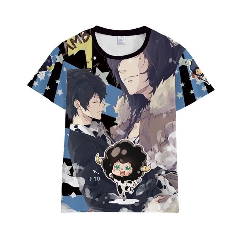 Футболка с короткими рукавами kateario Hitman Reborn Sawada Tsunayoshi кёя Хибари ранбо уличная