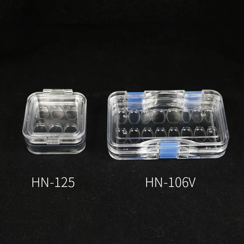 

Membrane Tooth Box with FilmTransparent Denture Box for Dental Crowns/Bridges