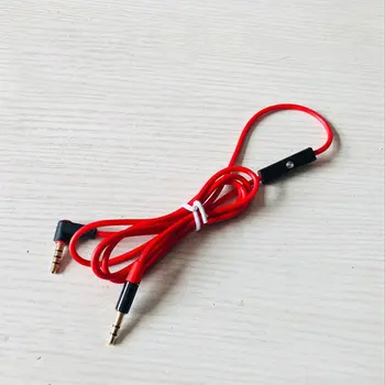 

3.5MM Microphone Audio Cable Record Audio Aux Transfer Microphone Line With Straight Strip Round Triangle Plug