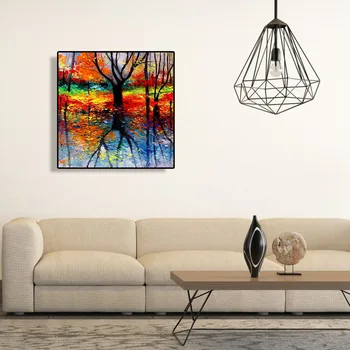 

5D DIY Full Drill Diamond Painting Classic Texture Delicate Creative Design Chic Tree Cross Stitch Rhinestones Embroidery Kit