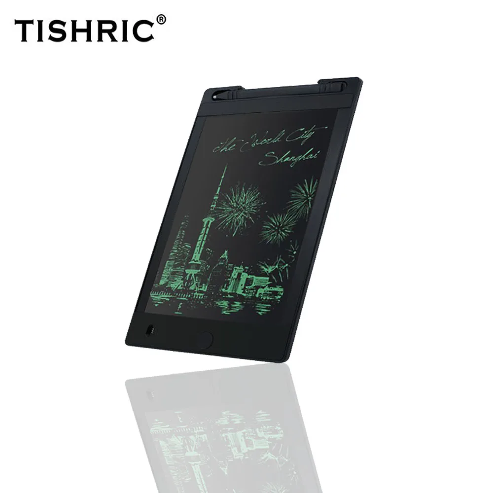 TISHRIC 8,5 дюймов ЖК-дисплей для рукописного ввода на планшете коврик головоломка образовательный цифровой планшет с стилусом графический Рисунок планшет дети - Цвет: Mini Business