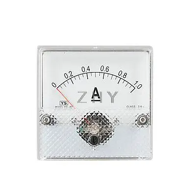 DC 0-1A ток Панель Амперметр Калибр класс 2,5 Точность