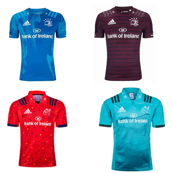 Новинка леинстер Регби Джерси 19 20 Домашняя Европейская альтернатива лучшее качество леинстер Ирландский регби клуб рубашка Размер S-3XL