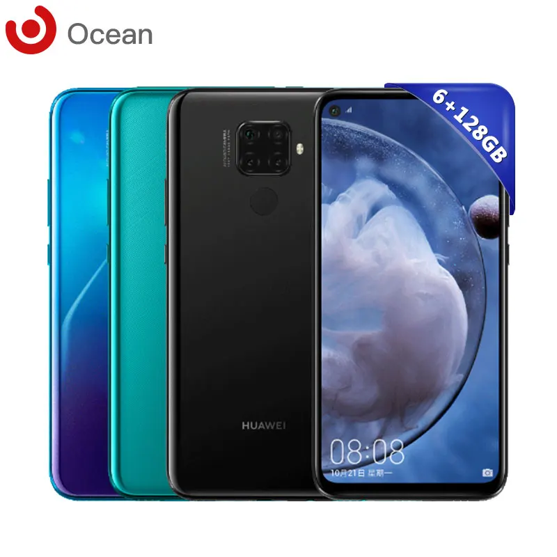 Новое поступление оригинальный смартфон HUAWEI Nova 5Z 5 Z Kirin 810 6 ГБ ОЗУ 128 Гб ПЗУ 26 дюйма