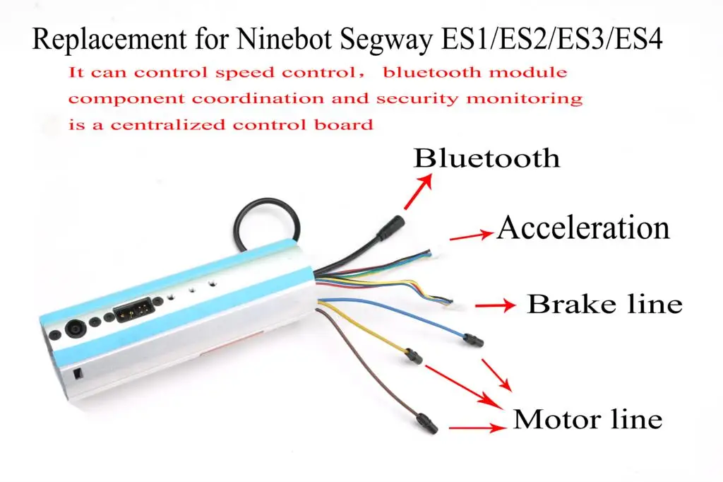 Замена для Ninebot Segway ES1/ES2/ES3/ES4 скутер активированный Bluetooth панель управления приборной панелью