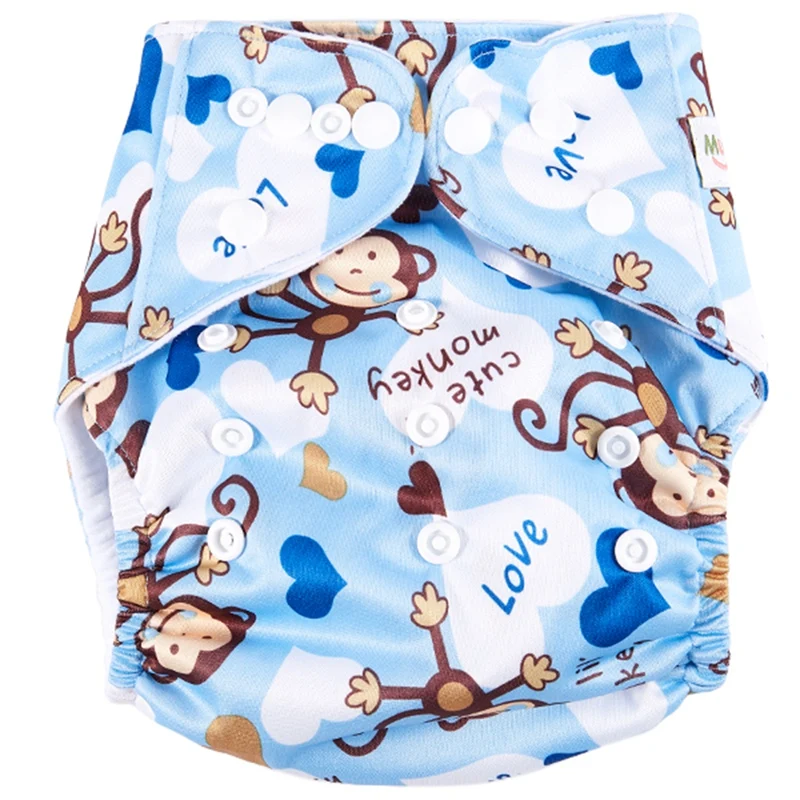 

Mumsbest Baby One Size Adjustable Cloth Diapers Cover Reusable Washable Waterproof & Breathable Nappy Cover