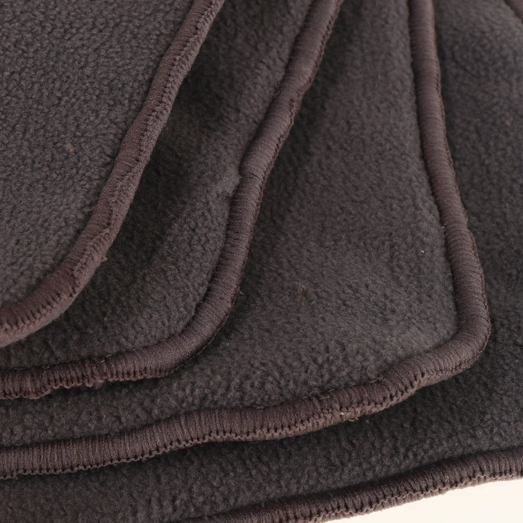 Hybrid Cloth Diaper - 5 Layers Reusable Charcoal Bamboo Cloth Diaper Inserts Liners, Pack Of 2 Pieces