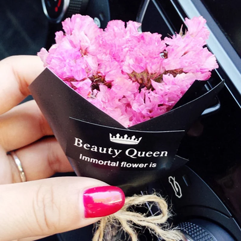DIY Шелковый Искусственный цветок тычинки для скрапбукинга букет цветок для свадебного автомобиля бутоньерка ремесла поставки - Название цвета: PK