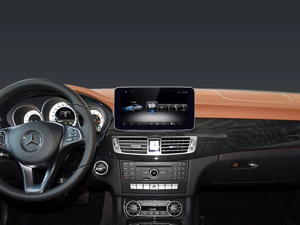 Discount 9.33Inch Android quad core 7.1 3+32GB car dvd for Mercedes-Benz CLS Class W218 2014-2017 NTG 5.0/5.1 Autoradio GPS Navigation 3