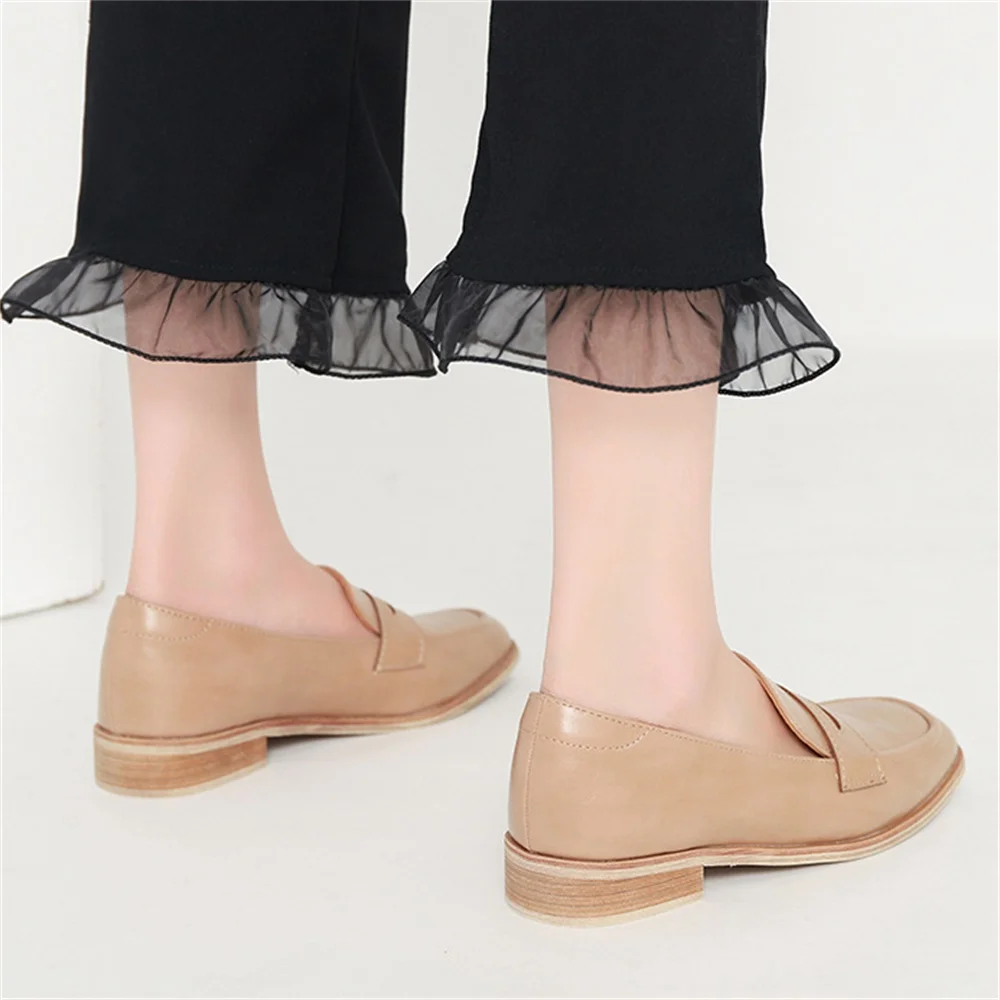 spring and autumn women shoes quality fabrics comfortable lining Lok Fu shoes fashion casual women's shoes