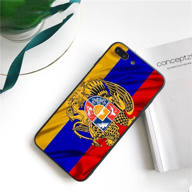 A15 Armenia Albania Россия эмблема флага ТПУ Мягкий силиконовый чехол для телефона iPhone 8 7 6 6S Plus X XS MAX 5 5S SE XR 10 Чехол - Цвет: A15