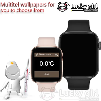 

FT50 Smart Watch 16 face Bluetooth call Heart Rate Body Temperature Monitor Series 5 Smartwatch VS t500 iwo12 W26 k8 iOS T600 X7