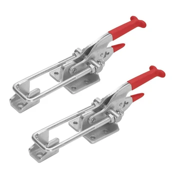 

ABSF 2-Pack 2000Lbs Capacity Heavy Duty Adjustable Latch U Bolt Self-Lock Toggle Clamp