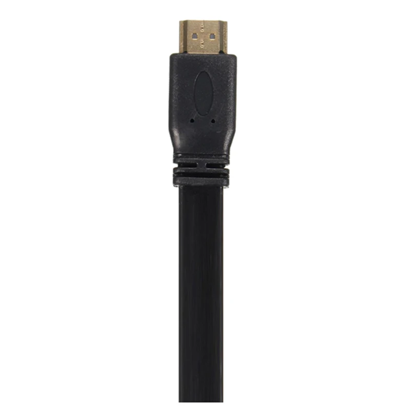 Короткий HDMI штекер плоский кабель Шнур Full HD для аудио видео HD ТВ PS3
