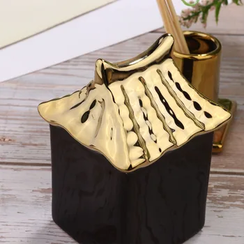 

Ceramic Toothpick Container Creative Toothpick Can Simple Toothpick Box Mni Toothpick Holder for Restaurant Home Living Room Hot
