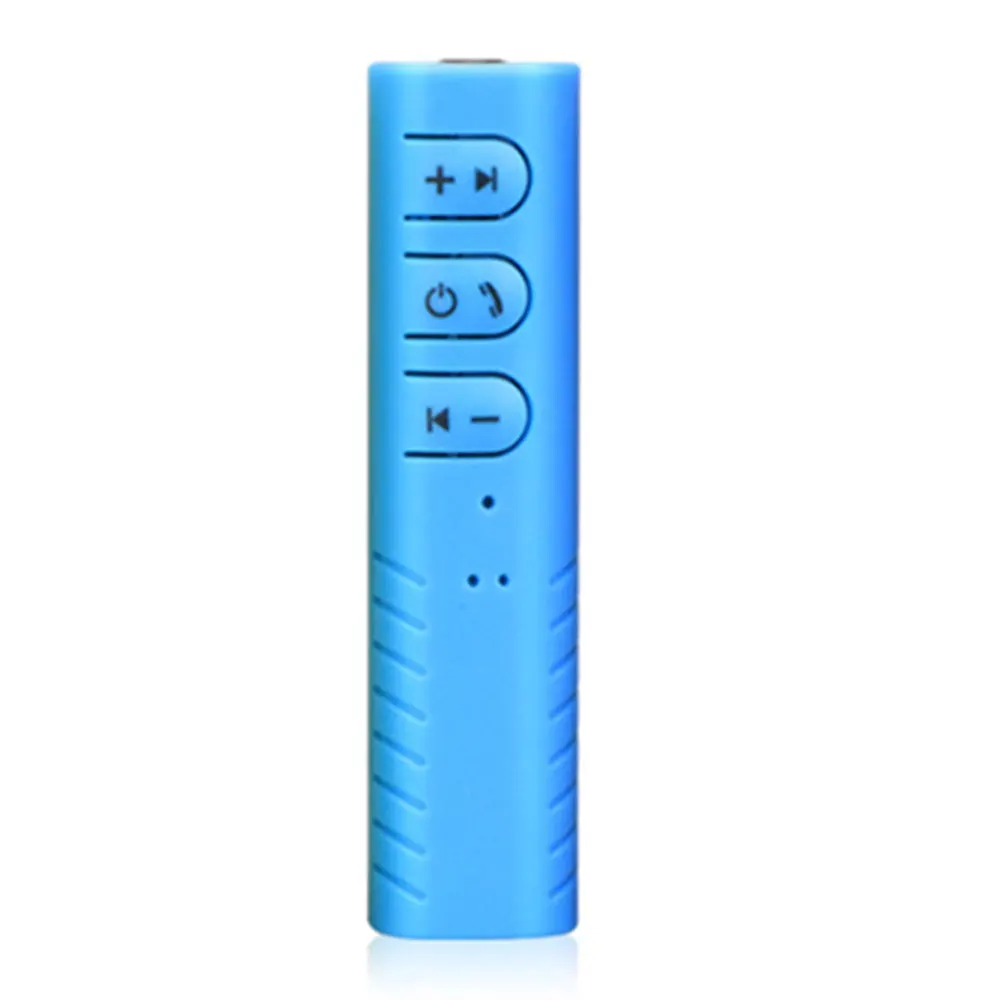 3,5 мм AUX автомобильный Bluetooth Dongles Bluetooth музыкальный приемник Hansfree портативный Aux Bluetooth для передатчика - Название цвета: Blue