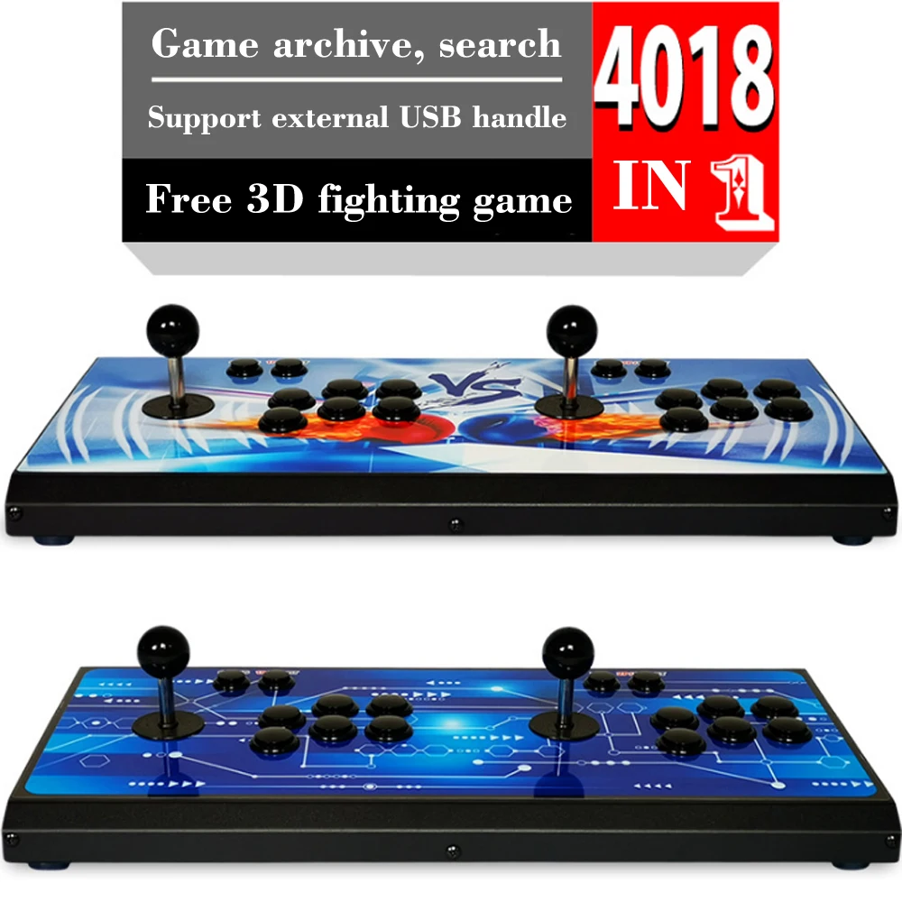 

Double arcade console using multi board 4018 in 1 Double arcade console