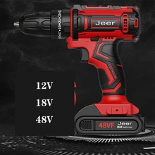 Mosk 48v impacto da bateria elétrica sem escova furadeira sem fio chave de fenda elétrica diy ferramentas elétricas decoração para casa & perfuração
