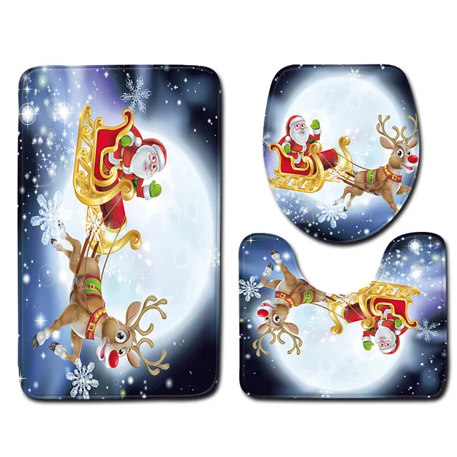 Merry-Christmas-Elk-Santa-Father-Bathroom-Waterproof-Shower-Curtain-Set-Pedestal-Rug-Lid-Carpet-Toilet-Cover.jpg_640x640 (20)