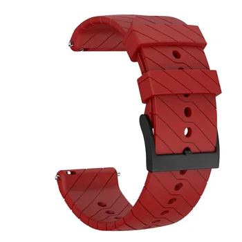 

Soft Silicone Wrist Replacement Strap Watch Band Adjustable Length Removable Sport Bracelet Quick Release For 9 Baro Copper