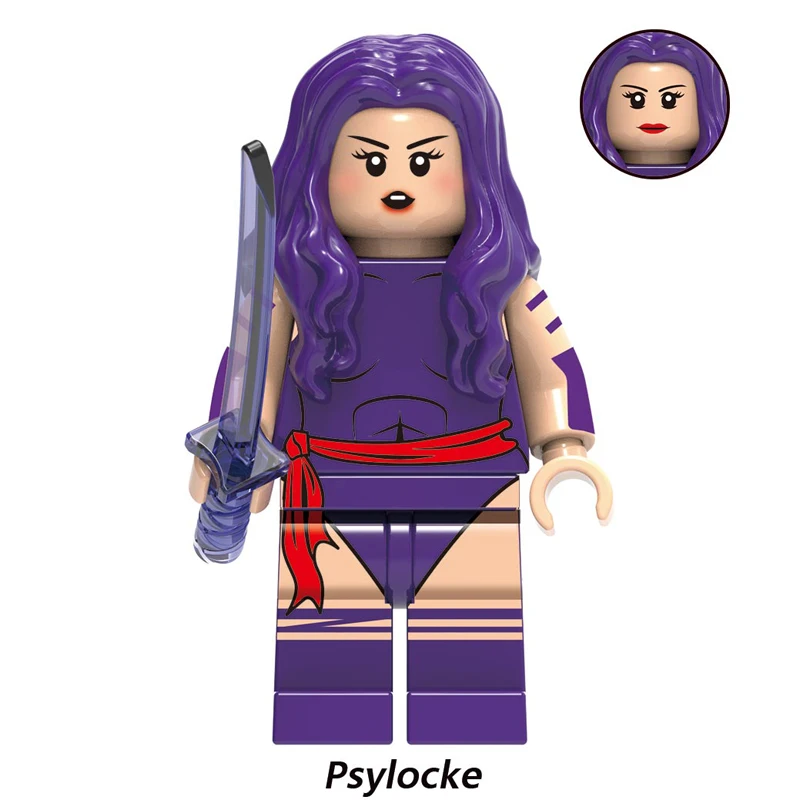 Темный Феникс, Супер Герои леголи, Люди Икс, colorssus Sentinel Psylocke Iceman, белая королева, Mystique buidling blocks, детские игрушки XH1422