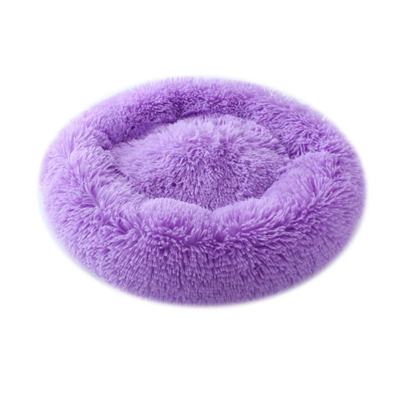 Round Dog Bed Washable Long Plush Dog Kennel Cat House Super Soft Cotton Mats Sofa Dog Basket Pet Warm Sleeping Bed Dog Supplies Round Dog Bed Washable Long Plush Dog Kennel Cat House Super Soft Cotton Mats Sofa Dog Basket Pet Warm Sleeping Bed Dog Supplies