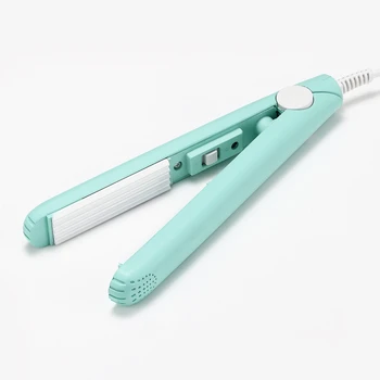 

Electric Mini Hair Straightener Iron Pink Ceramic Curling Styling Tools