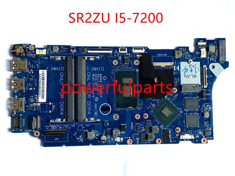 best motherboard for office pc 100% working For Dell Inspiron 7460 7560 Motherboard I5-7200U 0JXYRN CN-0JXYRN JXYRN BKD40 LA-D821P working good latest computer motherboard