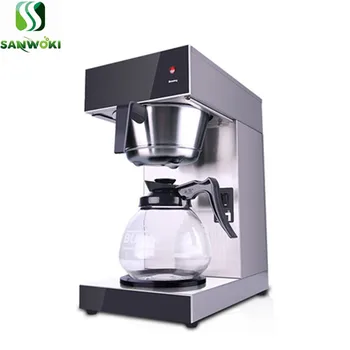 

American coffee machine Coffee brewer machine Drip tea maker machine Tea extraction machine coffee cooker machine 1.8L*2