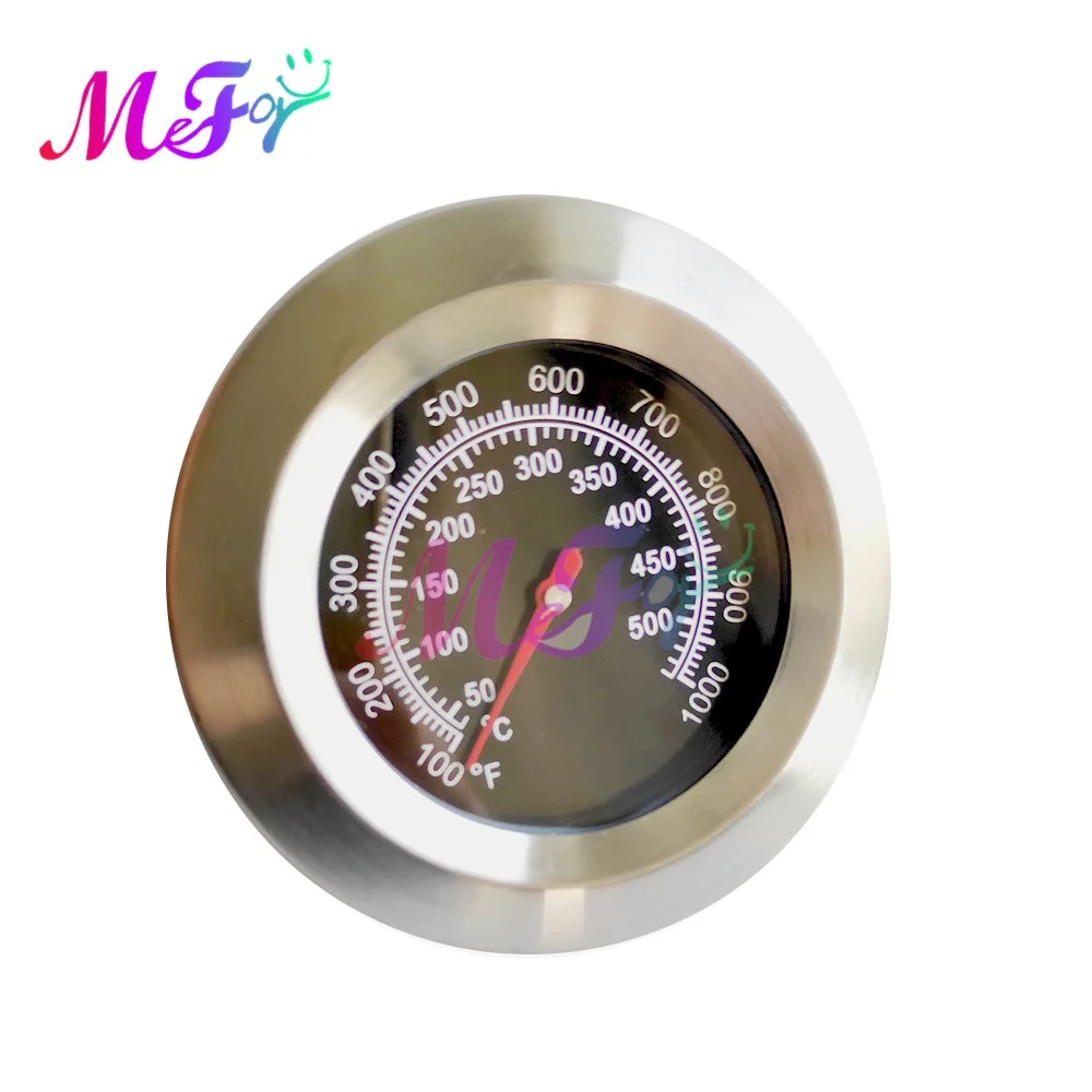 50-500 Degree Stainless Steel Barbecue BBQ Smoker Grill Thermometer Temperature Gauge Meter Oven Kitchen Baking Tool