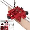 Doweling Jig Woodworking 3 In 1 Hole Drill Punch Positioner Guide Locator for Furniture Fast Connecting Woodworking DIY tools ► Photo 1/6