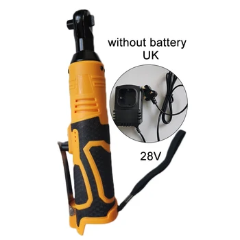 

28V 8000mAh 85Nm 3/8 LED Lighting Electric Wireless Ratchet Wrench ABS