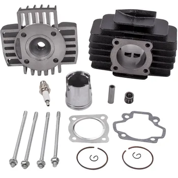 

Cylinder Head Piston Assembly Kit 1981 - 2009 For Yamaha PW 50 60cc Big Bore