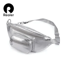 REALER поясные сумки для женщин из Искусственной кожи женские сумки через плечо высокое качество модные поясные карманы для дамы