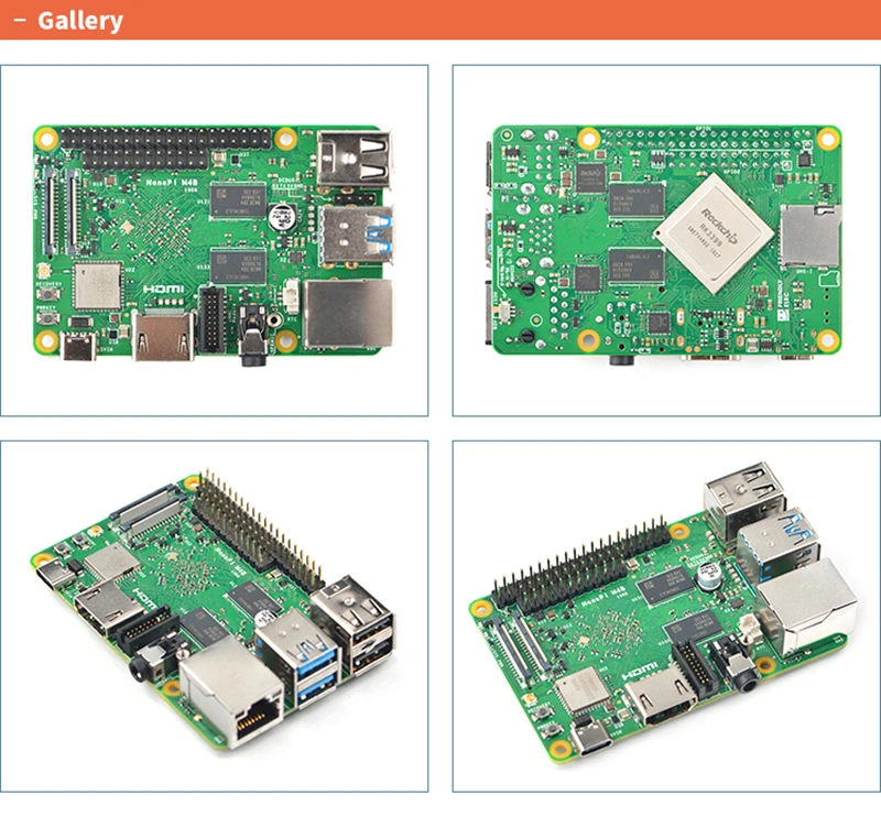 RK3399 NanoPi M4B макетная плата PCIe расширения 2G память двойная камера 4K воспроизведение