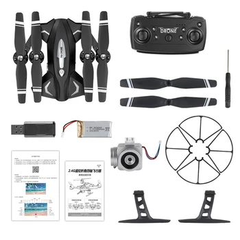 

F69 New RC Helicopter Drone HD Camera 480P/1080P WIFI FPV Selfie Dron Professional Foldable Quadcopter 20 Minutes Battery Fly