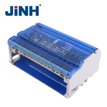 

JINH JH8415 Box Din Rail Terminal Blocks Universal wire connector junction box waterproof