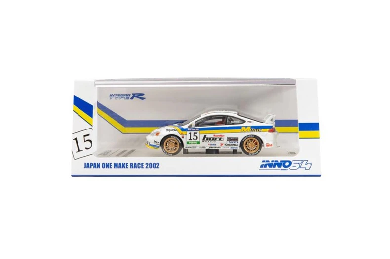 INNO64 1: 64 Honda INTEGRA Тип R DC5#1" M Line" VERNO Япония Один сделать гонку 2002 литой модельный автомобиль