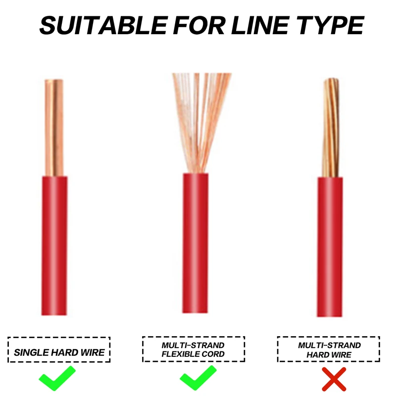 30/80/135PCS Boxed Quick Connect Clip Wire and Cable Crimp Separator Wire Connector Terminal Lip Clamp Soft Distributor