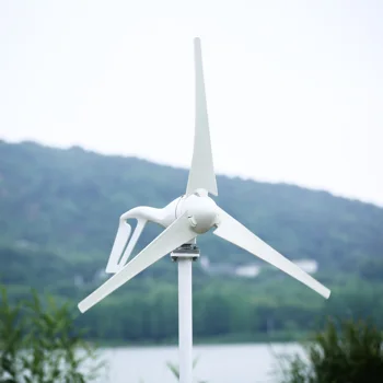 

400W Wind Turbine Power Generator with 3/5/6pcs Blades CE ROHS ISO9001 approved Factory price