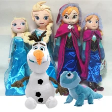 elsa and anna soft toys