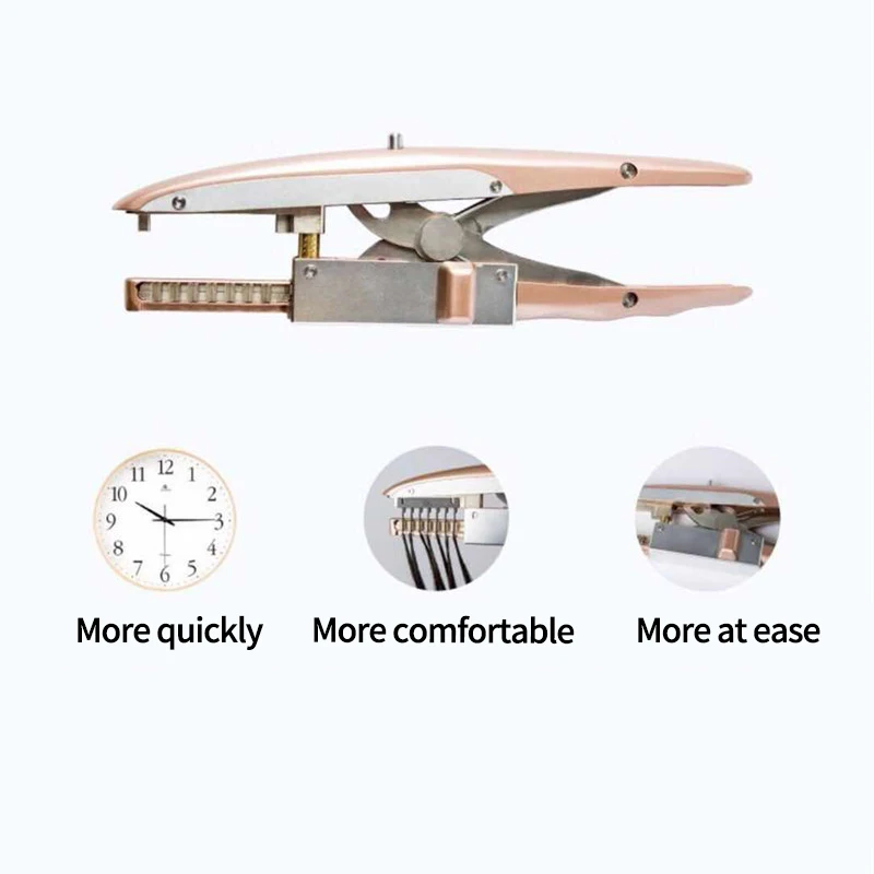 

The Third Generation Professional 6D Hair Connector Hair Salon Hair Styling Tool 6D Hair Extension Wig Connector Wig Hair Extens