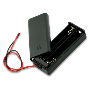 

2020 New High Quality 1pc 2x 3x 4x AAA Battery Holder Storage Case With On / Off Switch Lead Cable AAA Battery Box Hot Selling