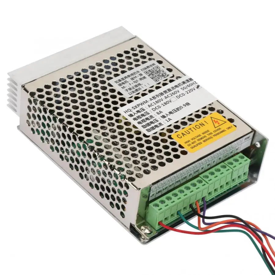 110 V/220 V электрический регулятор скорости двигателя 8A 16KHz DC электрический регулятор скорости двигателя с цифровым дисплеем