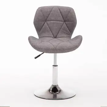

Nordic simple modern bar stool high home creative backrest chair